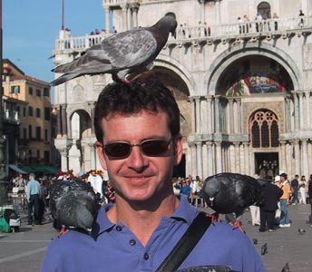 St Mark's Basilica with pigeons